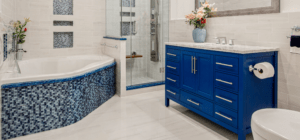 A perfectly remodeled bathroom with latest design