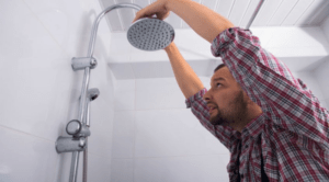 Replacing an old shower head