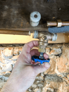 Water softener valve broken down 